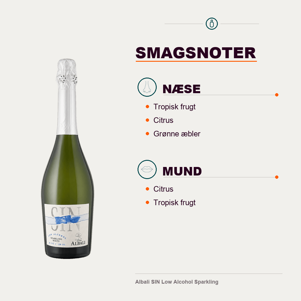 Felix Solis Avantis Mousserende Albali SIN Low Alcohol Sparkling