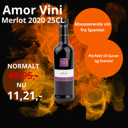 Amor Vini Rødvin Amor Vini Merlot 2020 25CL thumbnail