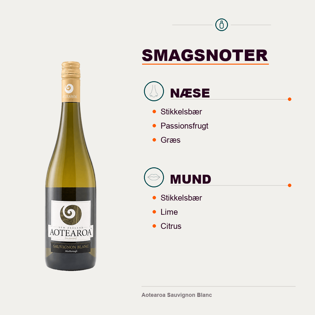 Aotearoa Hvidvin Aotearoa Sauvignon Blanc