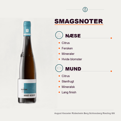 August Kesseler Hvidvin August Kesseler Rüdesheim Berg Schlossberg Riesling GG