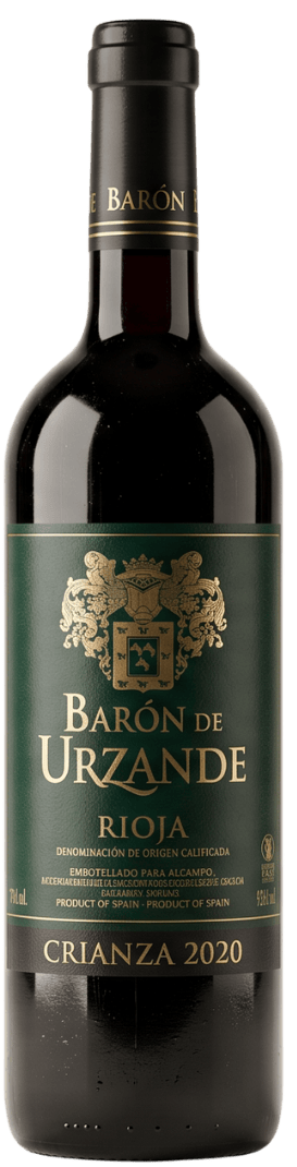 Bodegas Manzanos Rødvin Baron de Urzande 2020