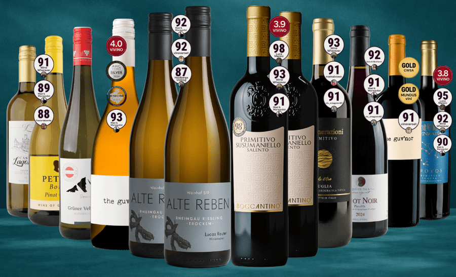 Den Sidste Flaske Mixed Smagekassen Bestseller Kassen - 12 flasker