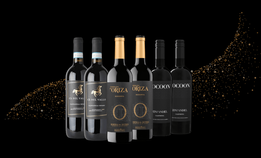 Den Sidste Flaske Rødvins Smagekasse Black Box Offer