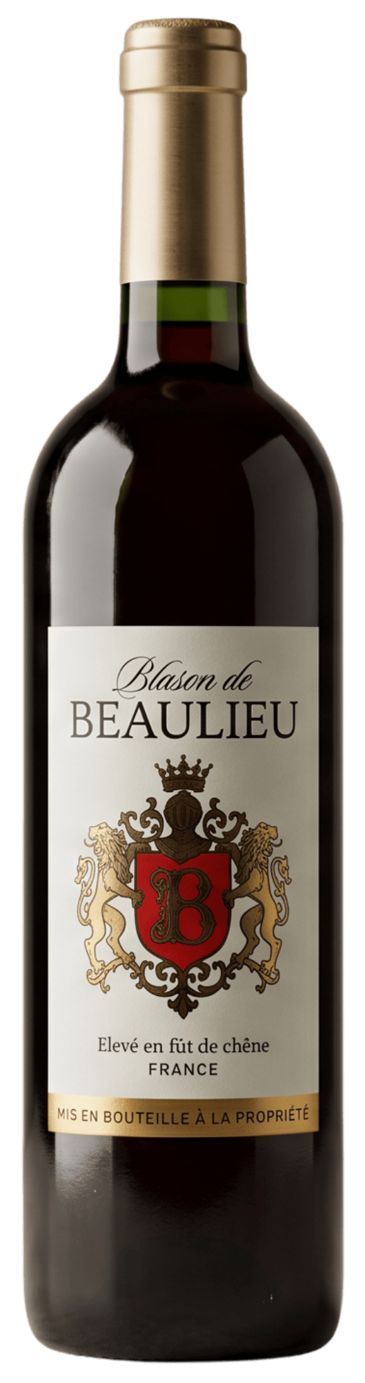 Château de Beaulieu Rødvin Blason De Beaulieu Cotes Du Marmandais AOC 2009