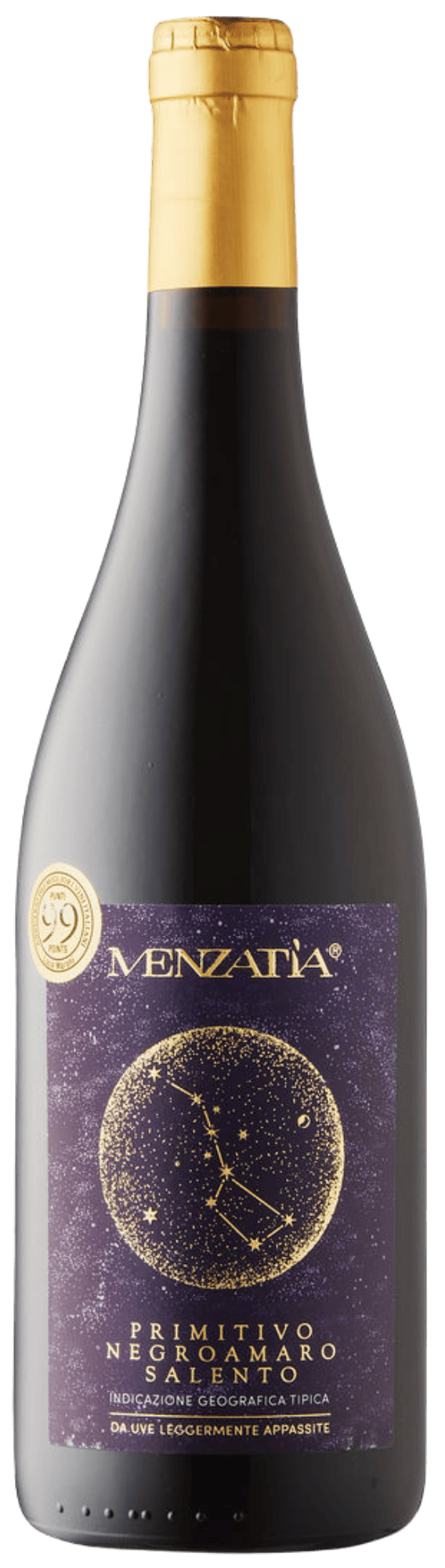 Menzatia Rødvin Blu Menzatia Negroamaro Salento IGT 2024