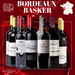 Den Sidste Flaske Rødvins Smagekasse 12 flasker Bordeaux Basker