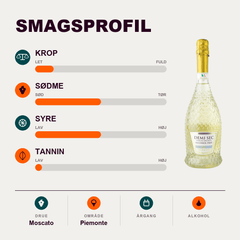 Bosio Mousserende vin Bosio - Alkohol fri Spumante Bianco