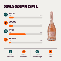 Bosio Mousserende Bosio - Moscato Spumante Rose