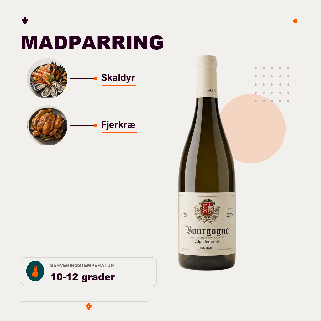 Bourgogne Hvidvin Bourgogne Chardonnay 2023