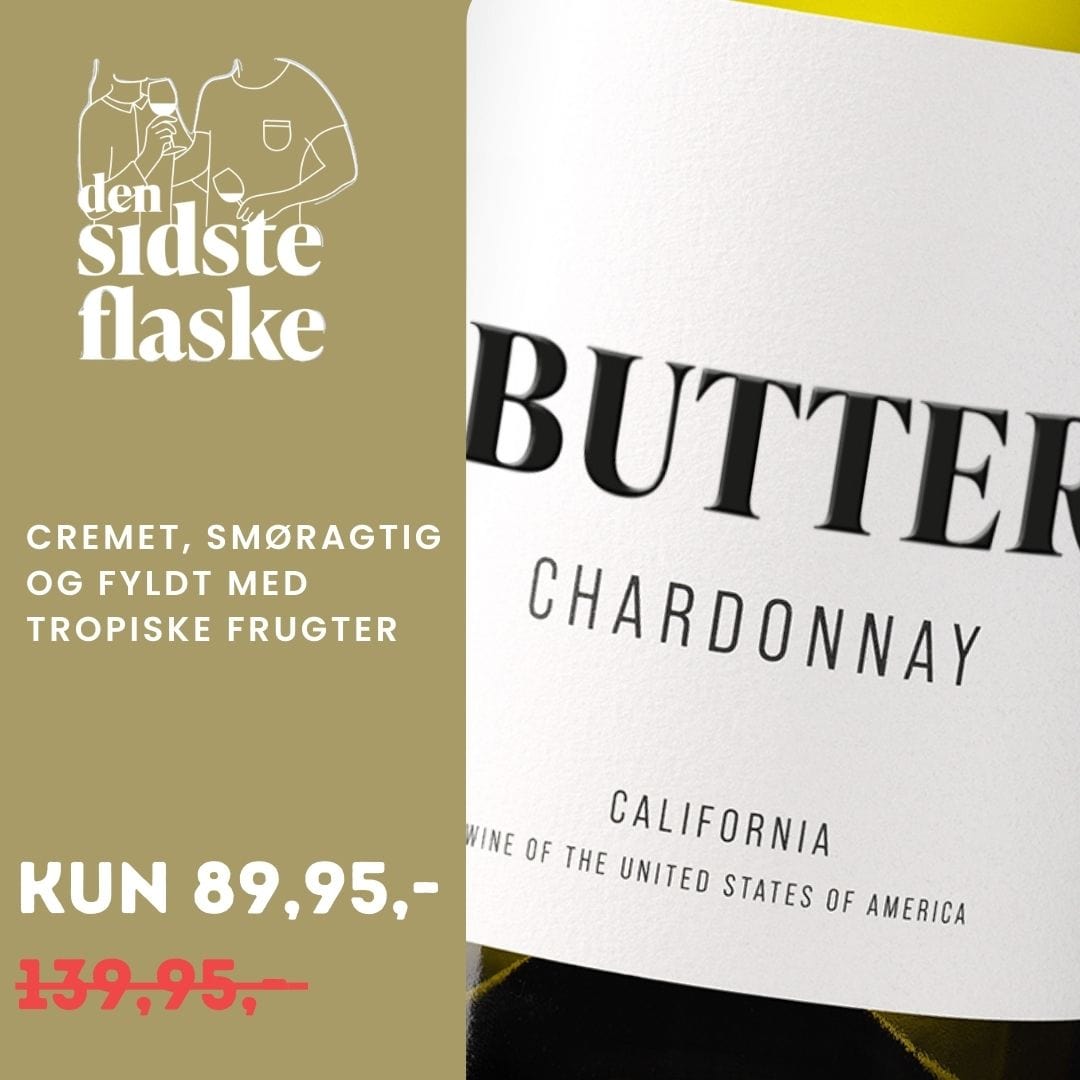 Butter Hvidvin Butter Chardonnay California 2022