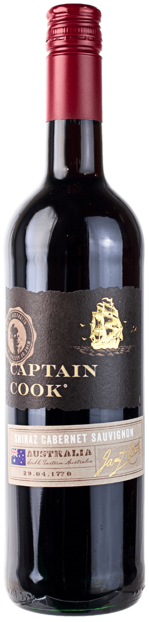Captain Cook Rødvin Captain Cook Shiraz Cabernet Sauvignon 2024