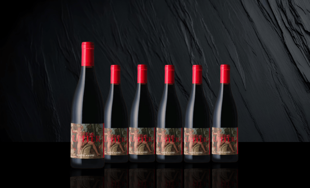 Den Sidste Flaske Rødvins Smagekasse Castelmaure Par Jupiter Corbieres 2023