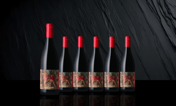 Den Sidste Flaske Rødvins Smagekasse Castelmaure Par Jupiter Corbieres 2023