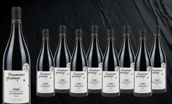 Den Sidste Flaske Rødvins Smagekasse Cave de Tain Perpétuel Mouvement Syrah 2022