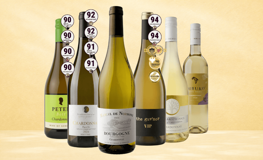 Den Sidste Flaske Hvidvins Smagekasse Chardonnay Favoritter