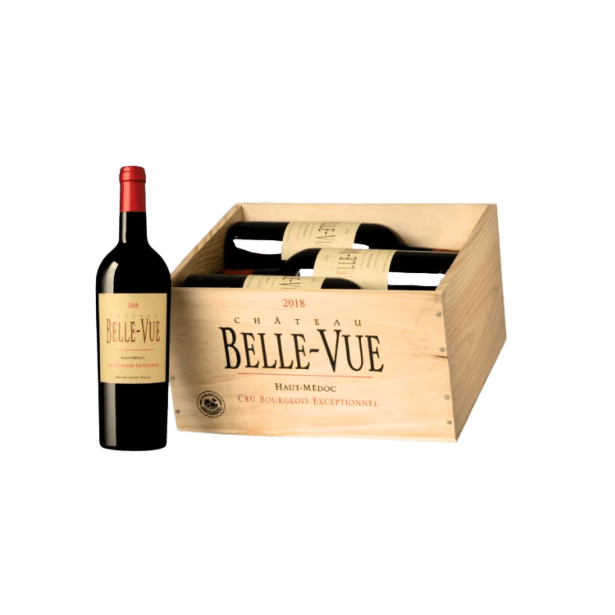 Chateau Belle-Vue Rødvin Chateau Belle-Vue Haut-Medoc 2018