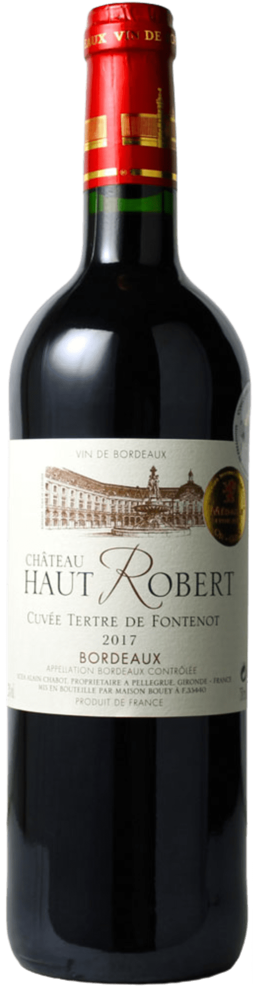 Maison Bouey Rødvin Château Haut-Robert Bordeaux 2017