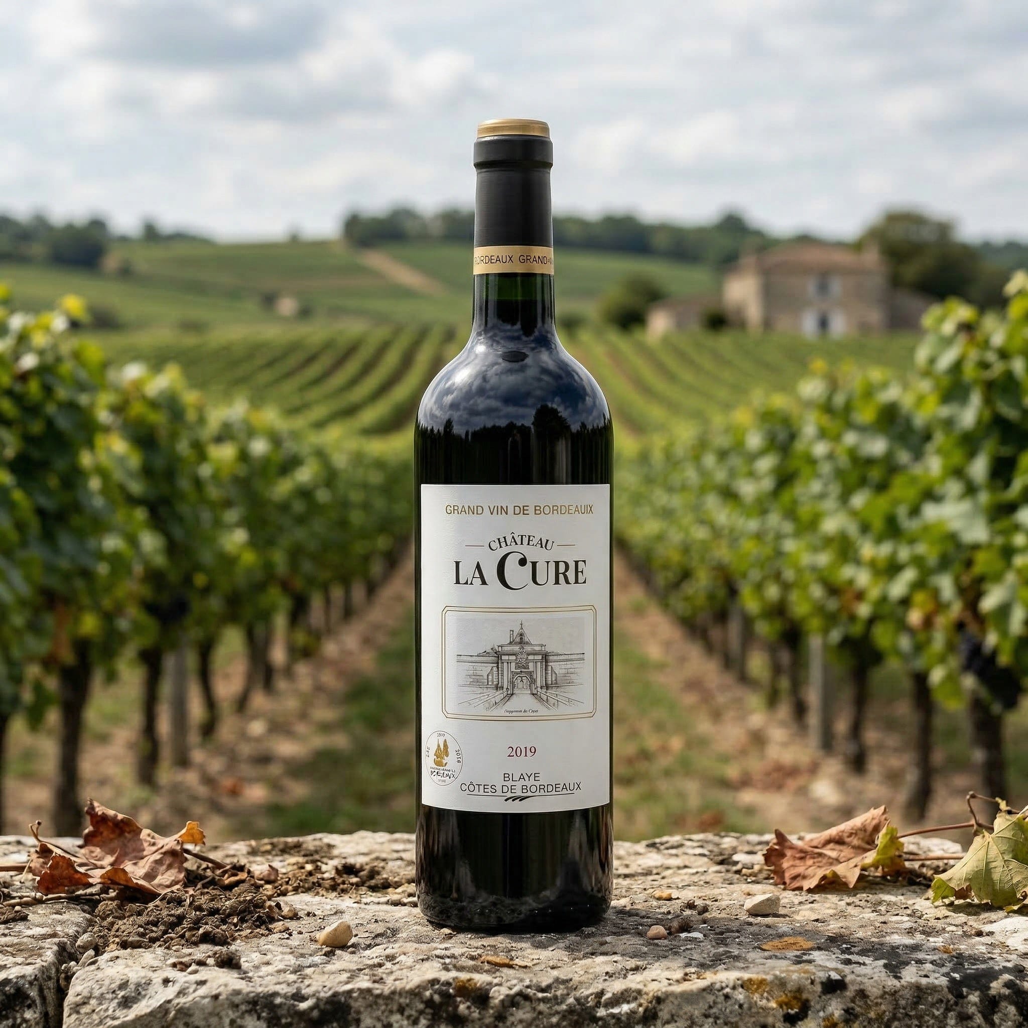 Château La Cure Rødvin Chateau La Cure Bordeaux 2019