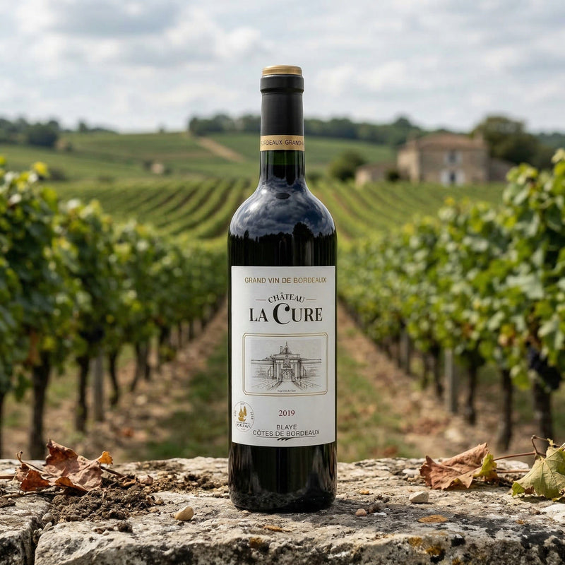 Château La Cure Rødvin Chateau La Cure Bordeaux 2019