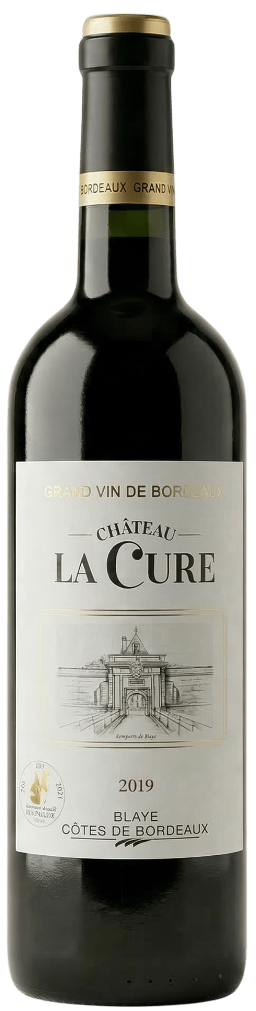 Château La Cure Rødvin Chateau La Cure Bordeaux 2019