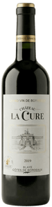 Château La Cure Rødvin Chateau La Cure Bordeaux 2019