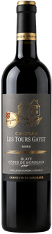 Château Les Tours Gayet Rødvin Château Les Tours Gayet - Blaye Côtes de Bordeaux 2022 (WC)