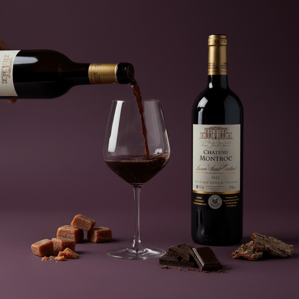 Château Montroc Rødvin Chateau Montroc Lussac-Saint-Emilion 2022