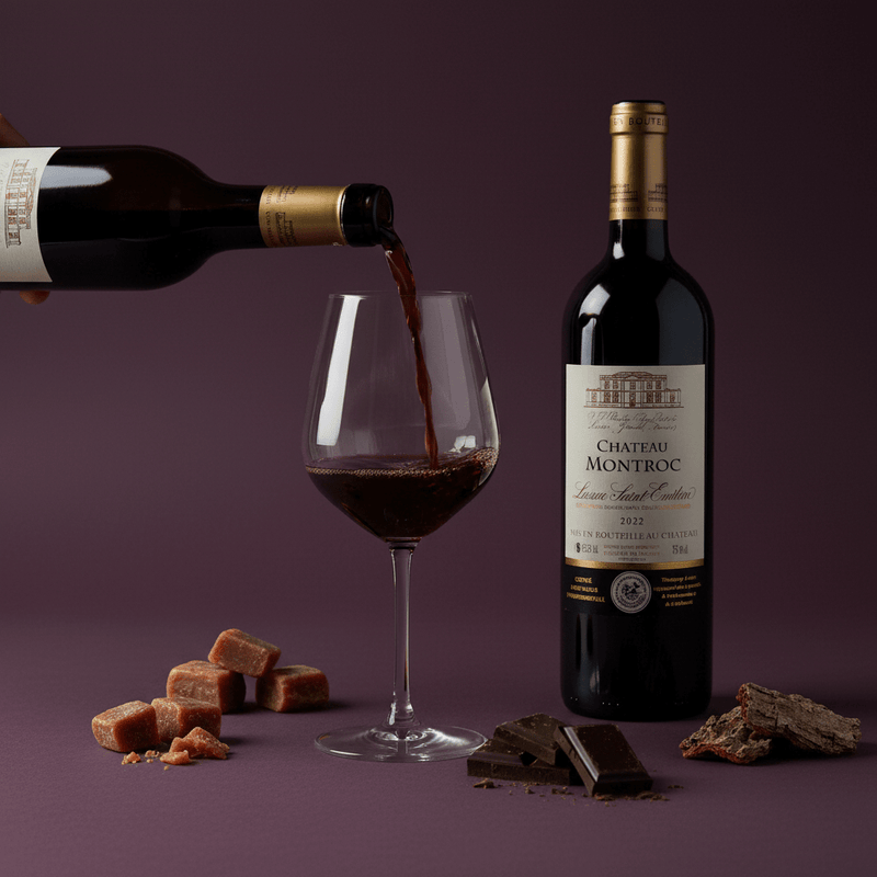 Château Montroc Rødvin Chateau Montroc Lussac-Saint-Emilion 2022