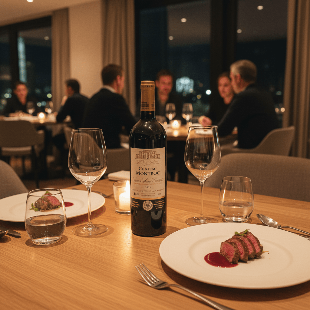 Château Montroc Rødvin Chateau Montroc Lussac-Saint-Emilion 2022