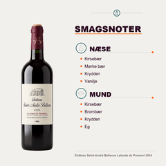 Château Saint-André Bellevue Rødvin Château Saint-André Bellevue Lalande de Pomerol 2024