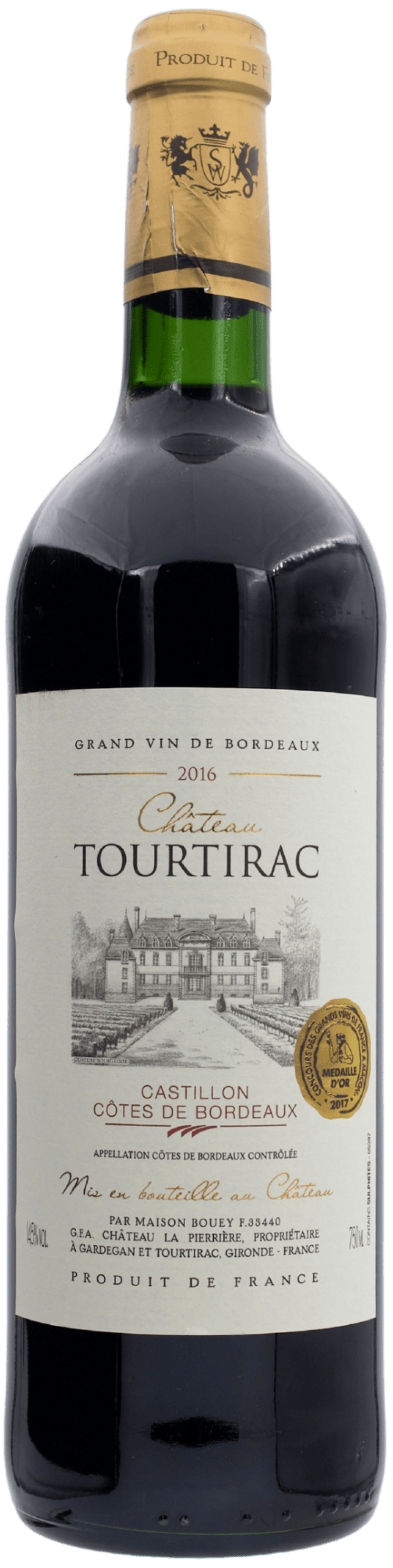 Chateau Tourtirac Rødvin Chateau Tourtirac 2016