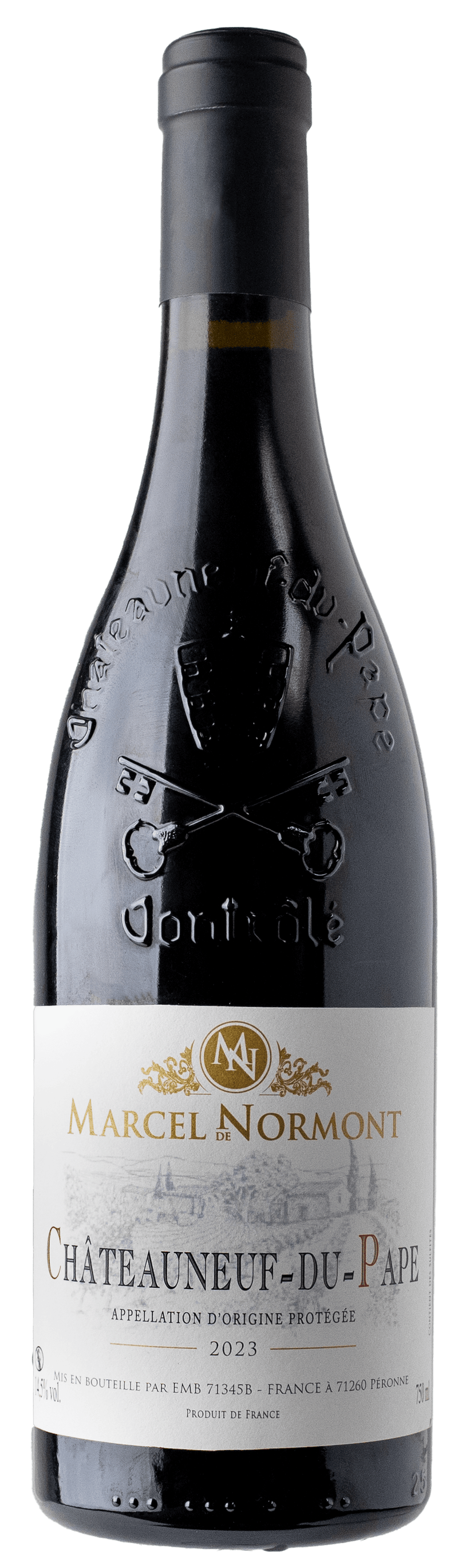 Den Sidste Flaske Chateauneuf Du Pape Marcel De Normont 2023