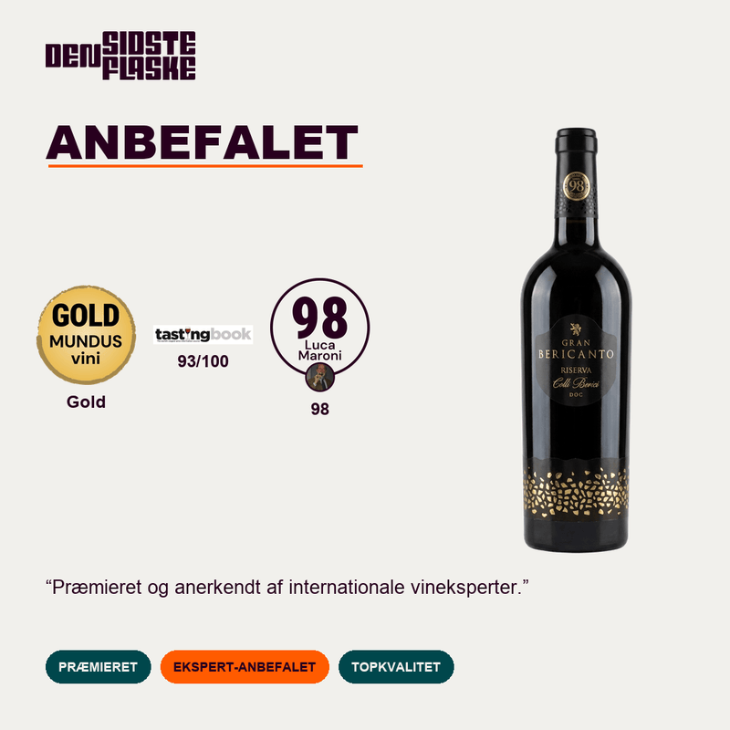 Bericanto Rødvin Colli Berici Riserva Rouge Gran Bericanto 2021