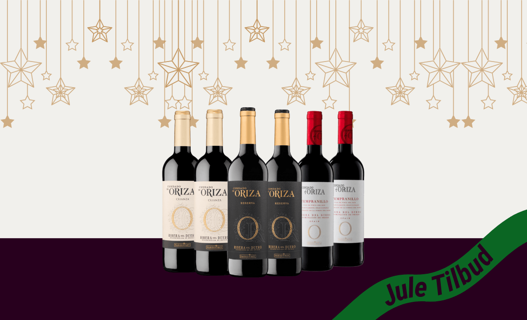 Den Sidste Flaske Rødvins Smagekasse Condado De Oriza Kassen