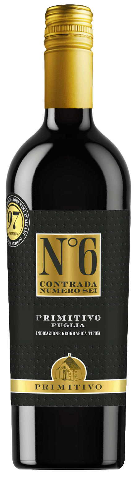 Contrada Rødvin Contrada Numero 6 Primitivo IGT 2024