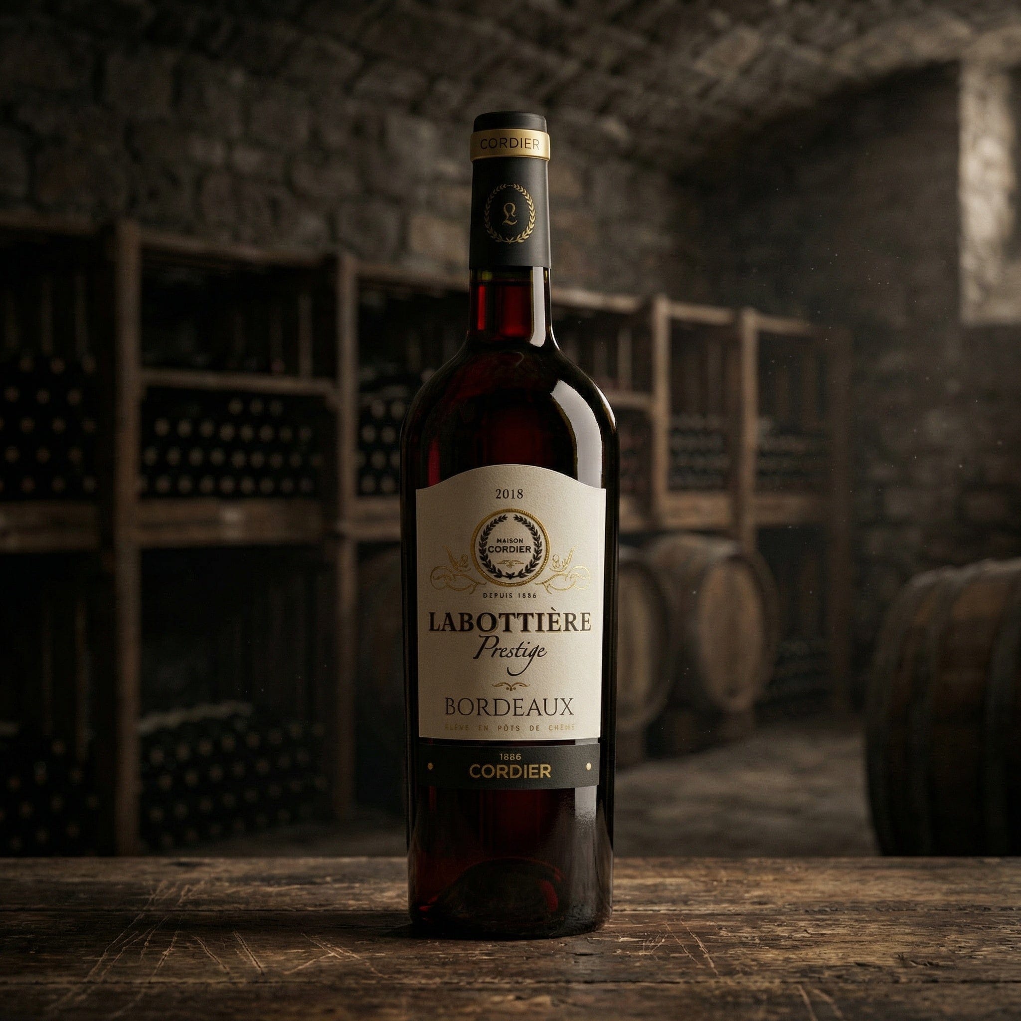 Cordier Rødvin Cordier Labottière Prestige Bordeaux 2018