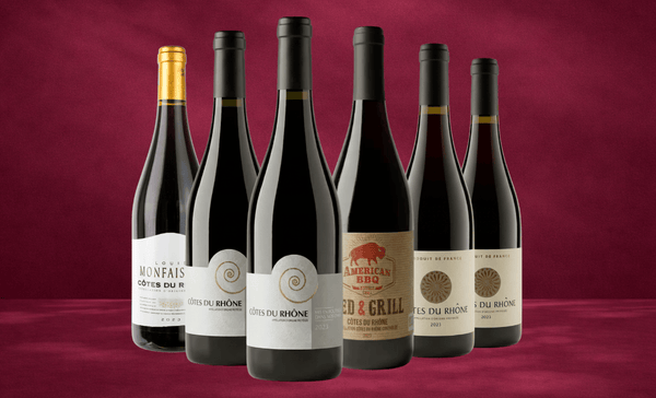 Den Sidste Flaske Mixed Smagekasse Côtes-du-Rhone Kassen