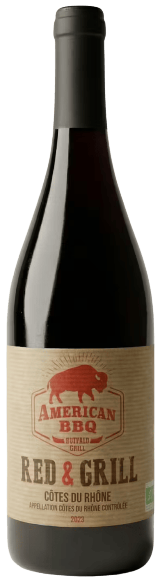 Buffalo Grill Rødvin Côtes du Rhône Red & Grill BBQ Buffalo 2023