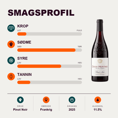 Croix Heritage Rødvin Croix Heritage - Pinot Noir 2025