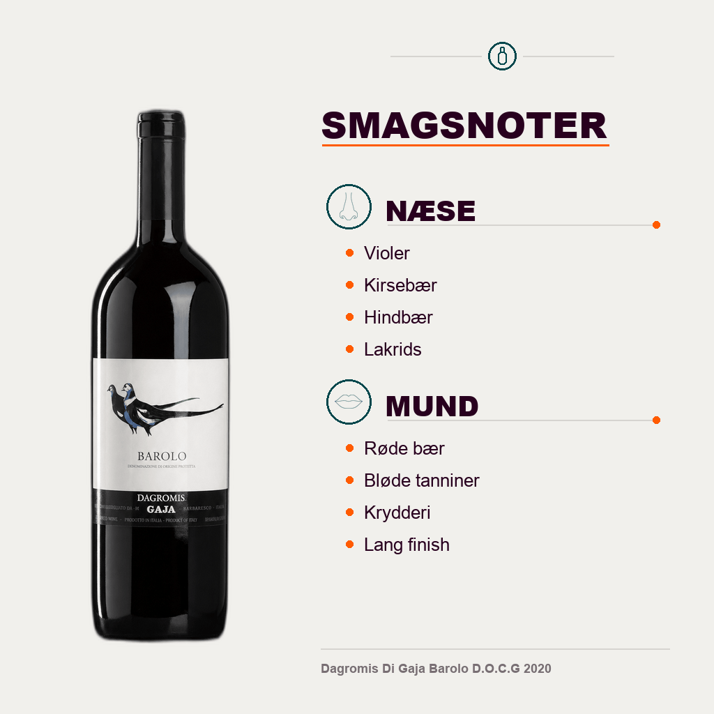 Gaja Rødvin Dagromis Di Gaja Barolo D.O.C.G 2020
