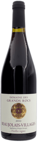 Domaine Des Grands Rocs Rødvin Domaine Des Grands Rocs Beaujolais Villages Rouge Vielles Vignes 2022