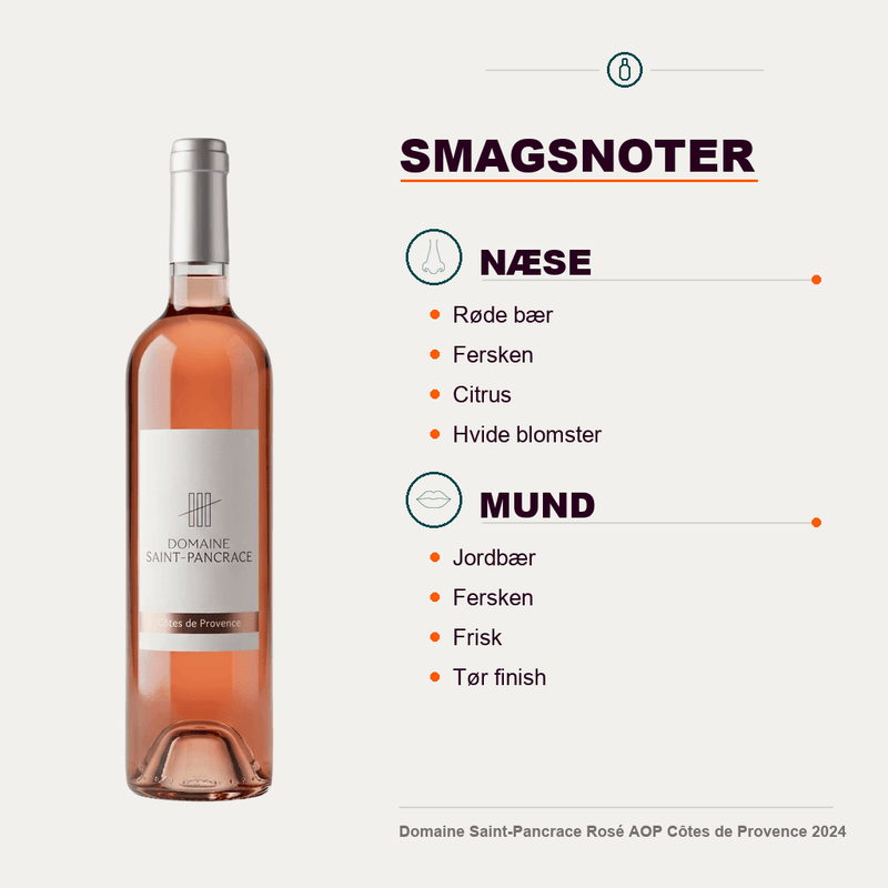 Domaine Saint-Pancrace Rosé Domaine Saint-Pancrace Rosé AOP Côtes de Provence 2024