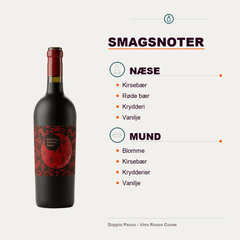 Doppio Passo Rødvin Doppio Passo - Vino Rosso Cuvee