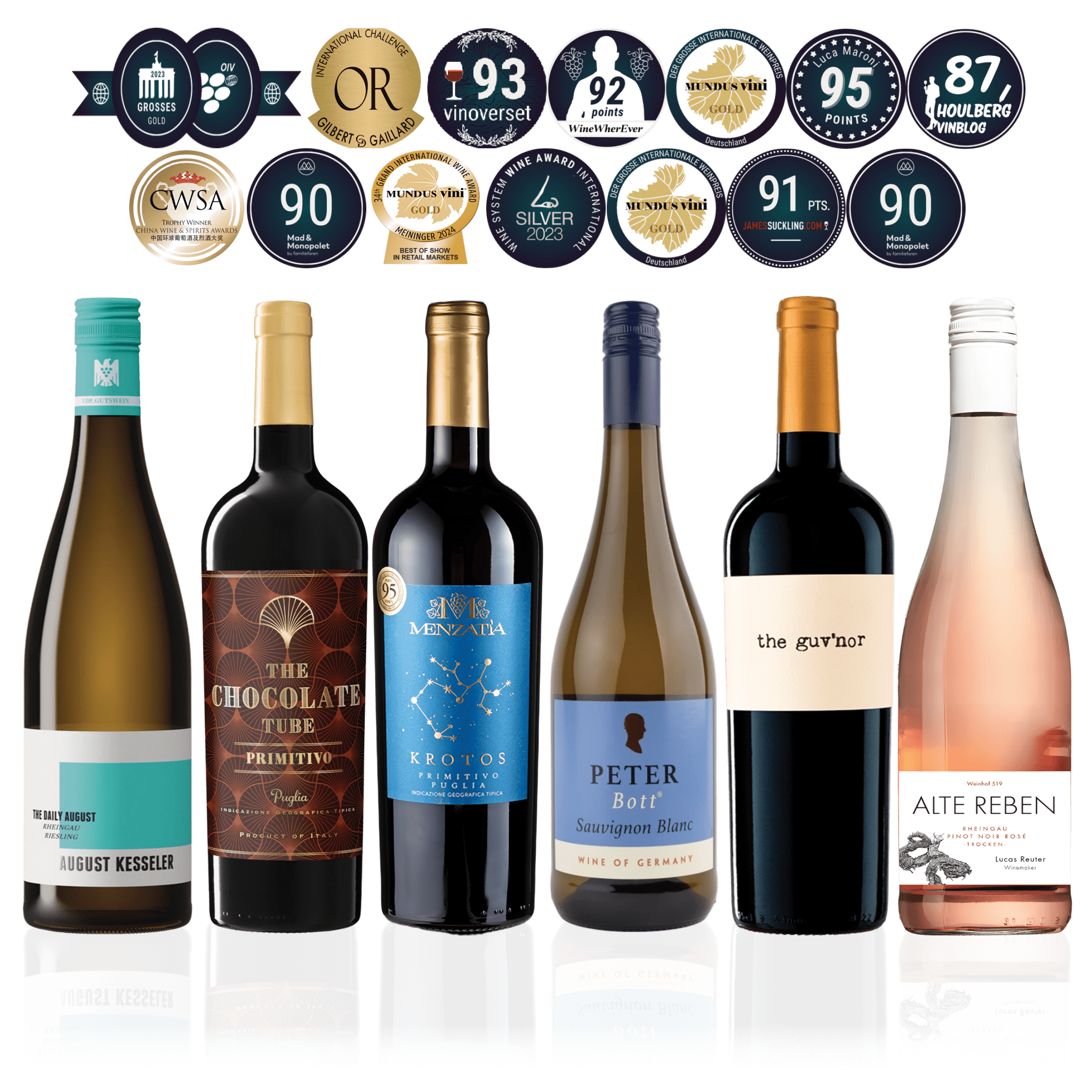 Den Sidste Flaske Smagekasse Mixed / Mid-select DSF Bestsellers