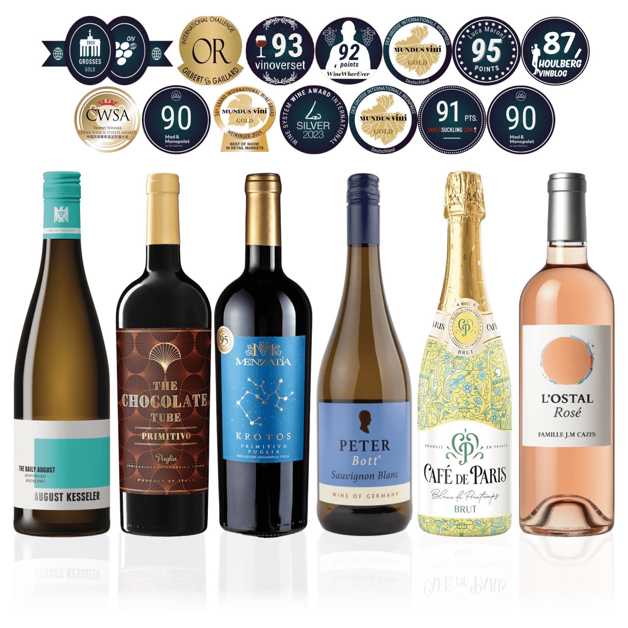 Den Sidste Flaske Smagekasse Mixed / Mid-select DSF Bestsellers