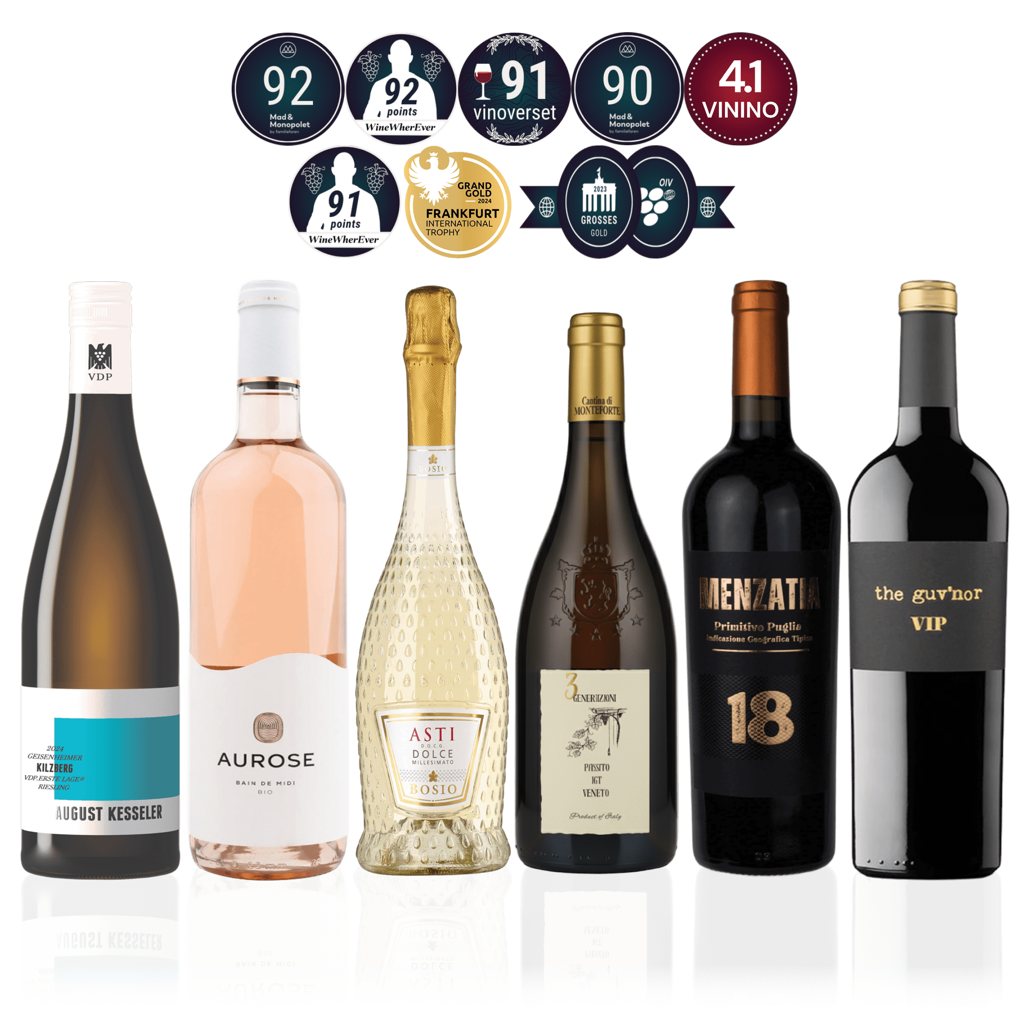 Den Sidste Flaske Smagekasse Mixed / Premium DSF Bestsellers