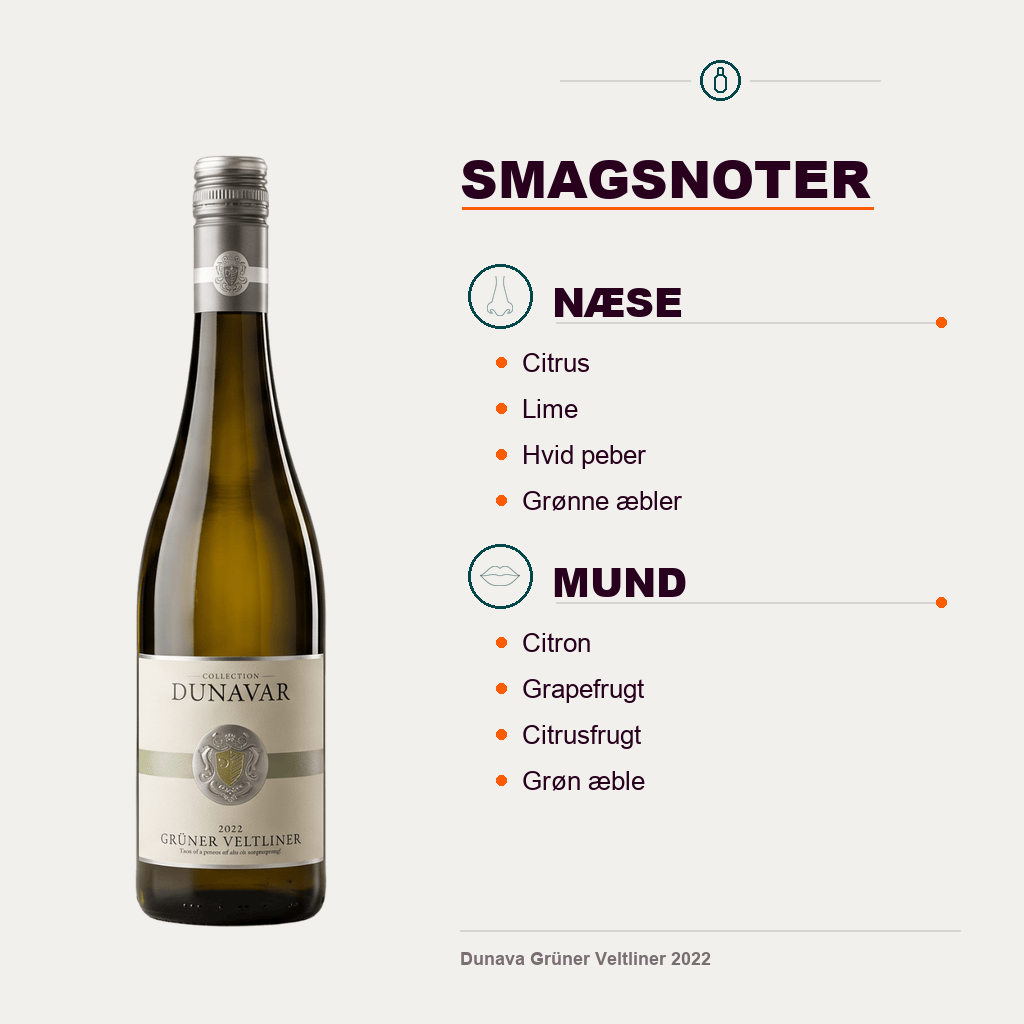 Dunavar Hvidvin Dunava Grüner Veltliner 2022