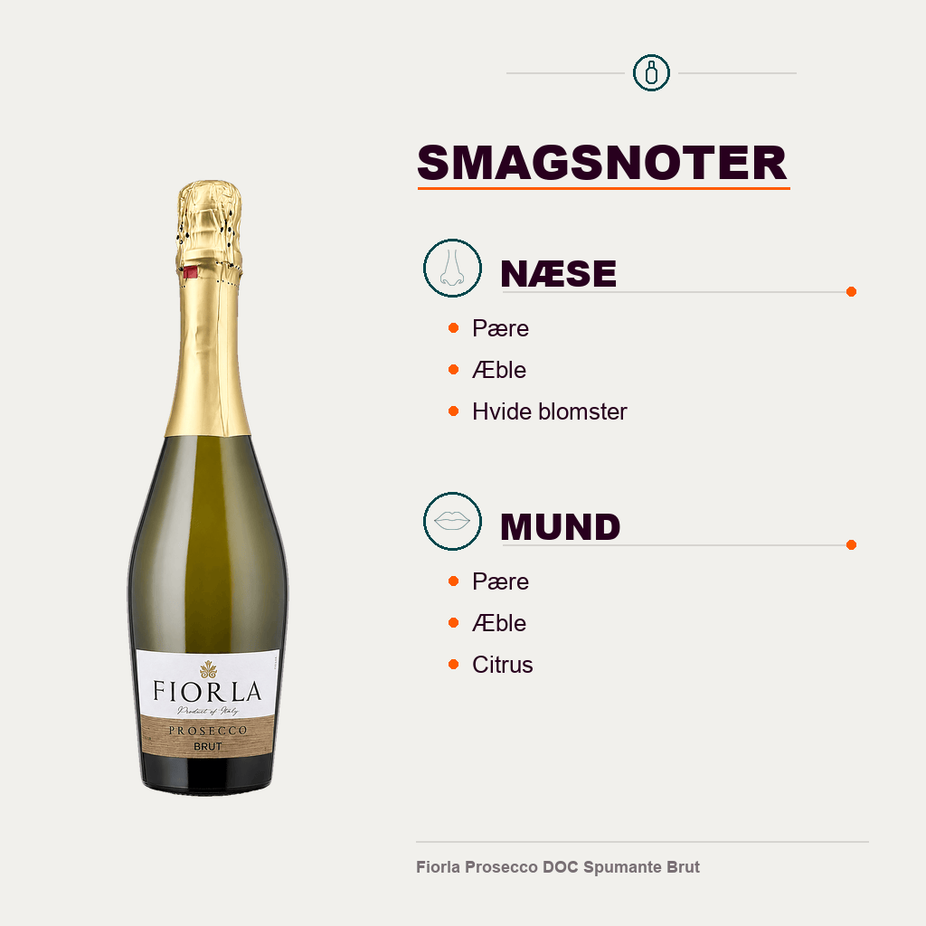 Fiorla Mousserende Fiorla Prosecco DOC Spumante Brut