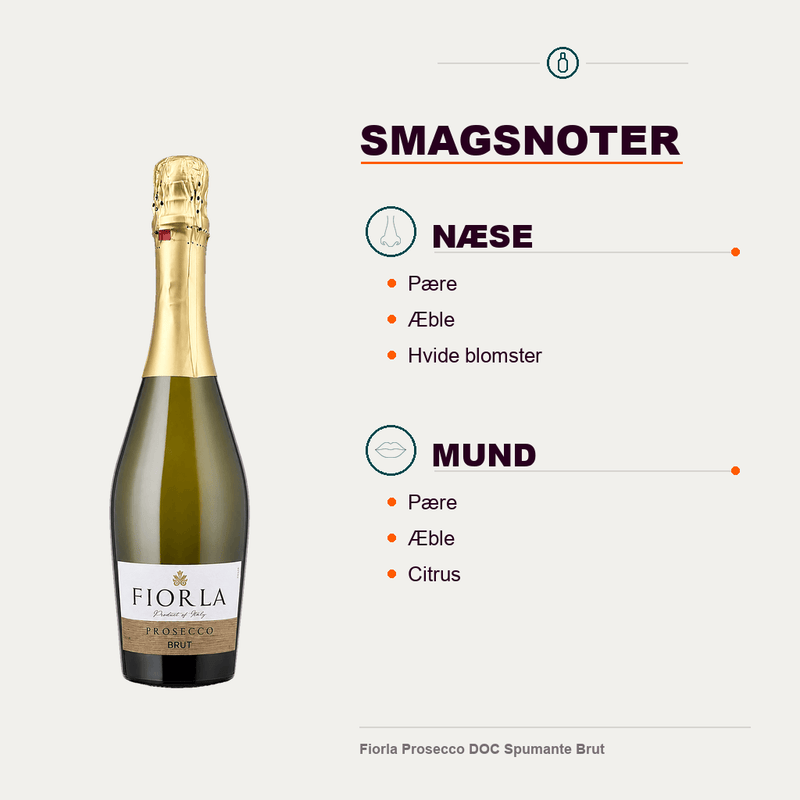 Fiorla Mousserende Fiorla Prosecco DOC Spumante Brut