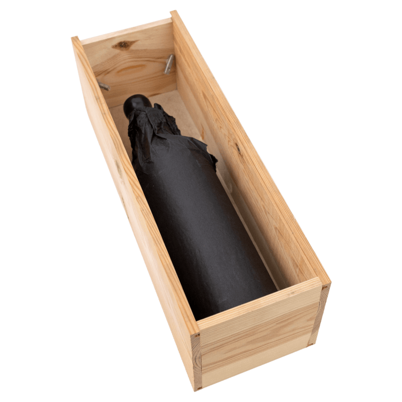 Den Sidste Flaske Vinudstyr Gaveæske i træ til 1 flaske Magnum